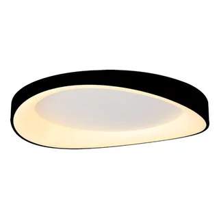 Plafondlamp Duna 1-lichts zwart 60 cm