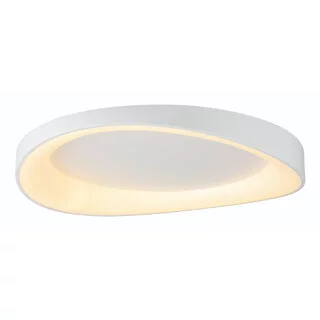 Plafondlamp Duna 1-lichts wit 60 cm