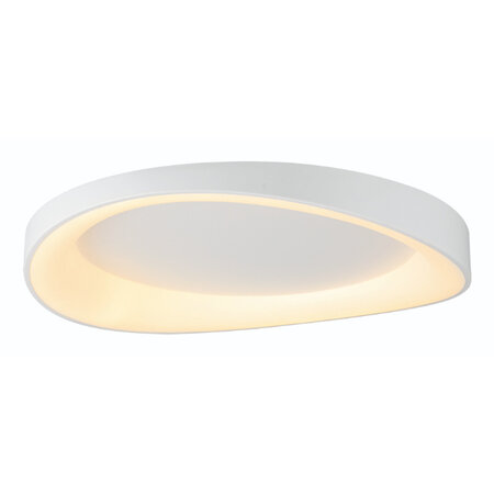 Freelight Moderne plafondlamp Duna 60 cm organisch wit