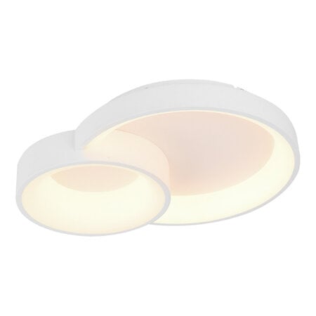 Freelight Moderne plafondlamp 2 Fuso lichts small wit