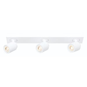 Freelight Modern Scandinavisch Razza opbouwspot 3-lichts balk wit