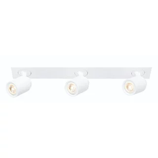 Opbouwspot Razza 3-lichts balk wit