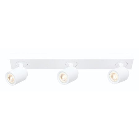Freelight Modern Scandinavisch Razza opbouwspot 3-lichts balk wit