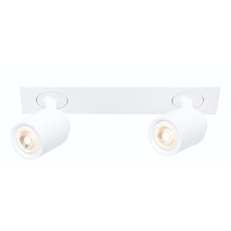 Freelight Modern Scandinavisch Razza opbouwspot 2-lichts balk wit