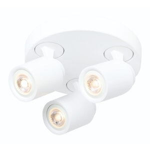 Freelight Modern Scandinavisch Razza opbouwspot 3-lichts wit