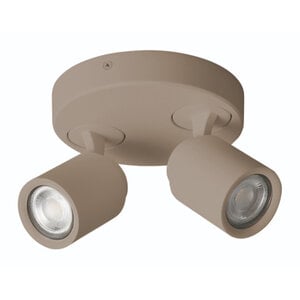 Freelight Modern Scandinavisch Razza opbouwspot 2-lichts crème