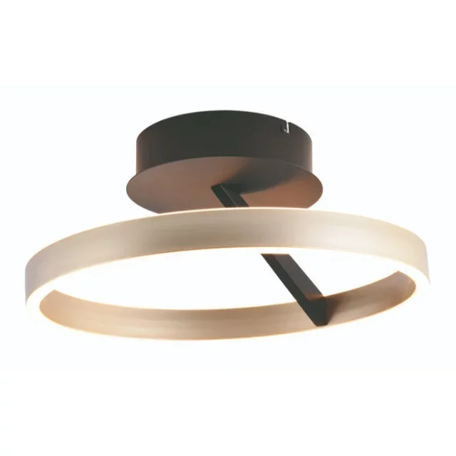 Plafondlamp Pilota 1-lichts goud Ø40 cm