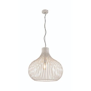 Hanglamp Aglio 1-lichts crème Ø58 cm