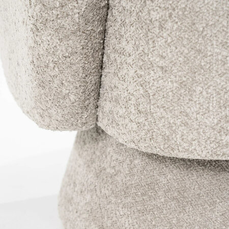 By-Boo Modern Scandinavisch fauteuil Balou taupe