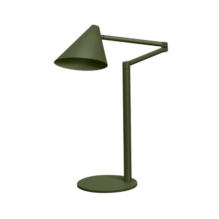 ETH Modern Scandinavisch tafellamp Marvis 1-lichts groen