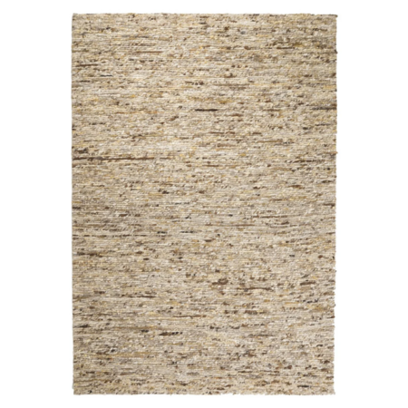 By-Boo Modern Scandinavisch vloerkleed Takara Mosterd 190x290 cm