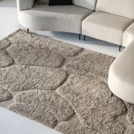 Vloerkleed Kala 200 x 300 cm Taupe