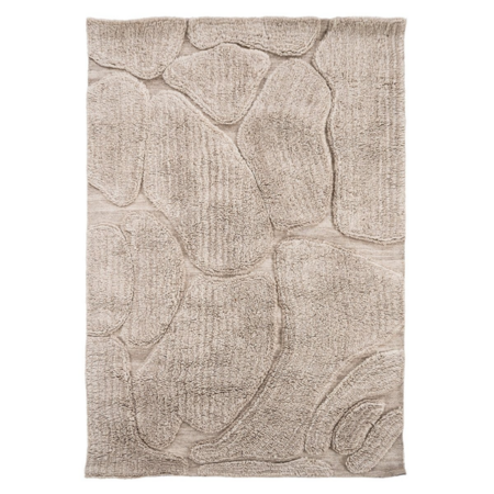 By-Boo Scandinavisch Japandi vloerkleed Kala taupe 200 x 300 cm
