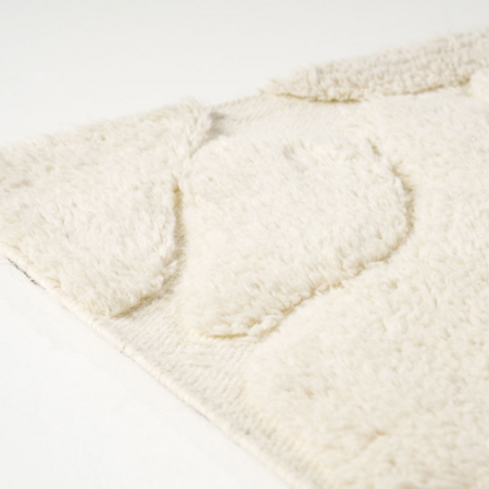 By-Boo Scandinavisch Japandi vloerkleed Kala 160 x 230 cm Ivoor