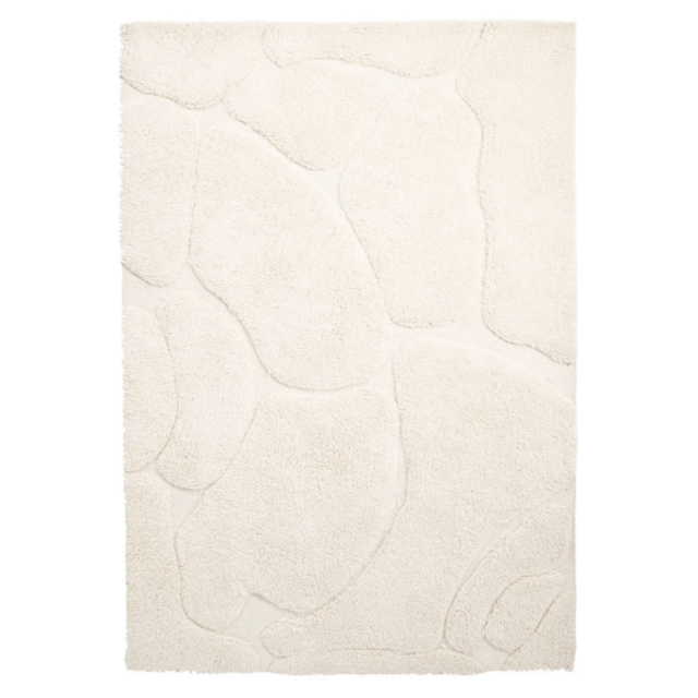 Vloerkleed Kala 160 x 230 cm Ivoor