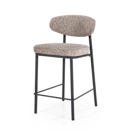 By-Boo Moderne Barstoel Jari taupe