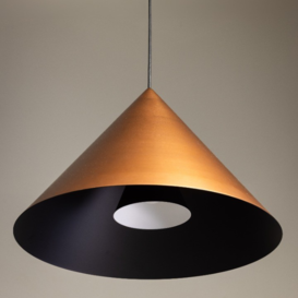 Hanglamp Dillon 1-lichts koper