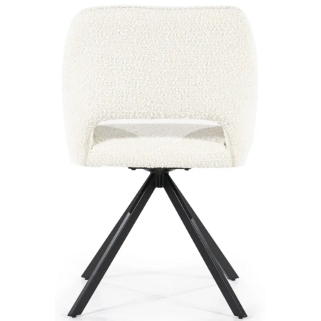 Eleonora Scandinavisch Modern eetkamerstoel Fabio beige spark
