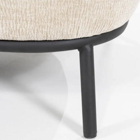 Eleonora Modern Scandinavisch fauteuil David taupe Safari