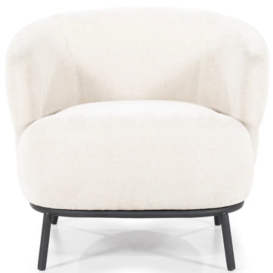 Fauteuil David beige Safari