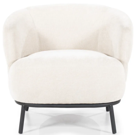 Eleonora Modern Scandinavisch fauteuil David Safari beige