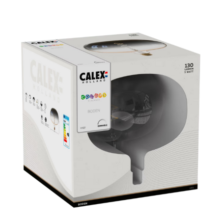 Calex Lichtbron Calex E27 LED 5W Boden Gris Dimbaar