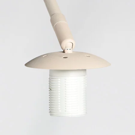 Steinhauer Scandinavisch Japandi vloerlamp Sparkled Light 1-lichts crème