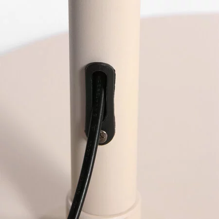 Steinhauer Scandinavisch Japandi vloerlamp Sparkled Light 1-lichts crème