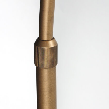 Steinhauer Klassieke vloerlamp Sparkled Light 1-lichts brons