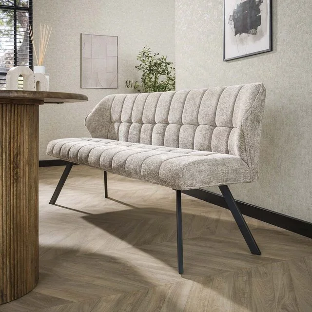 Eetkamerbank Turn Hoven zandkleur