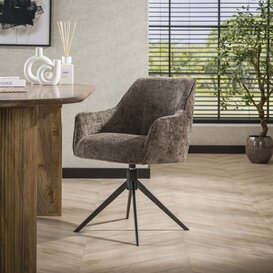 Eetkamerstoel Flow Hoven taupe