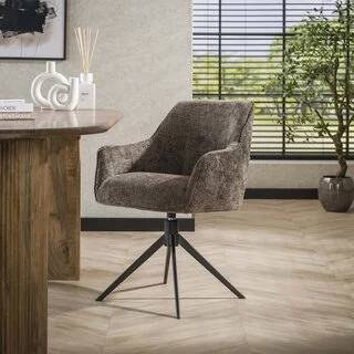 Eetkamerstoel Flow Hoven taupe