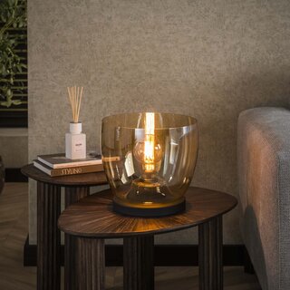 Vloerlamp Dash Up L 1-lichts amber