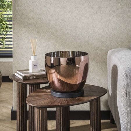 BelaLuz Moderne vloerlamp Dash Up L 1-lichts koper