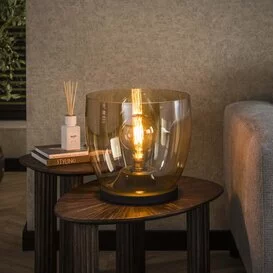 Vloerlamp Dash Up XL 1-lichts amber