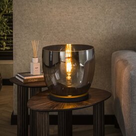 Vloerlamp Dash Up XL 1-lichts Smoke