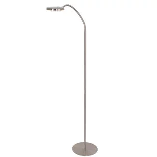 Vloerlamp Platu 1-lichts staal