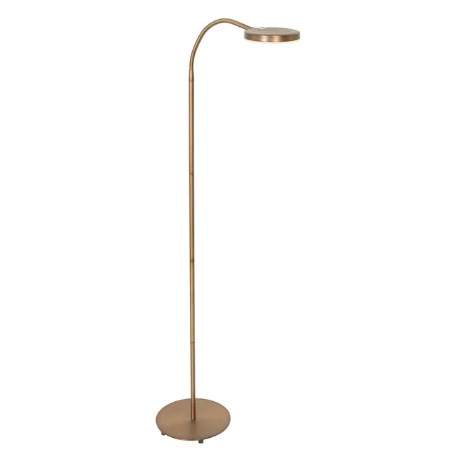 Vloerlamp Platu 1-lichts brons