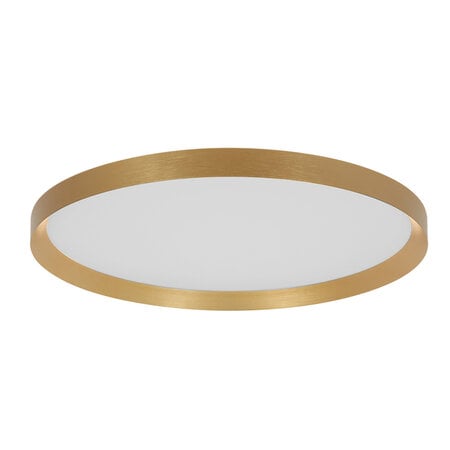 Steinhauer Modern Scandinavisch plafondlamp Flady Ø50 cm goud