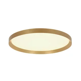 Plafondlamp Flady 1-lichts goud 40 cm