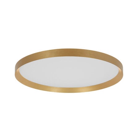 Steinhauer Modern Scandinavisch plafondlamp Flady Ø40 cm goud