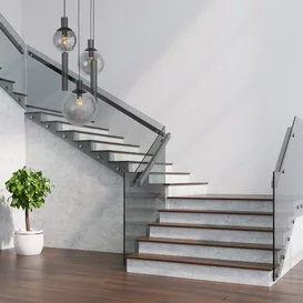 Hanglamp Bollique 5-lichts zwart met kokers