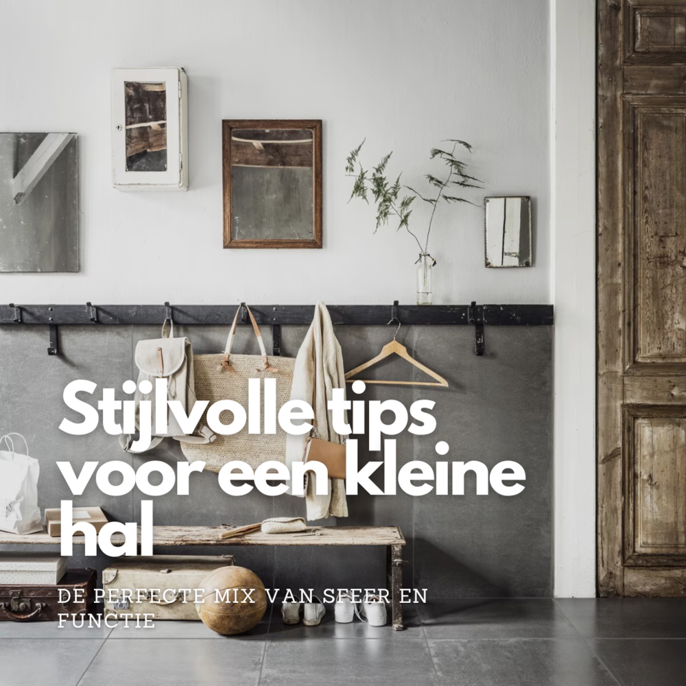 Stijlvolle tips voor een kleine hal