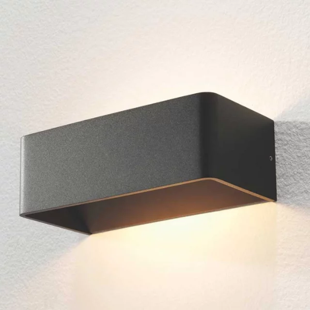 Wandlamp Mainz 2-lichts zwart