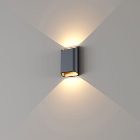 Artdelight Modern Hotel chique wandlamp Diaz small 2-lichts zwart goud