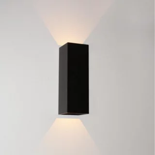 Wandlamp Vegas small 2-lichts zwart
