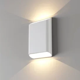 Wandlamp Diaz 2-lichts wit  Dim to Warm