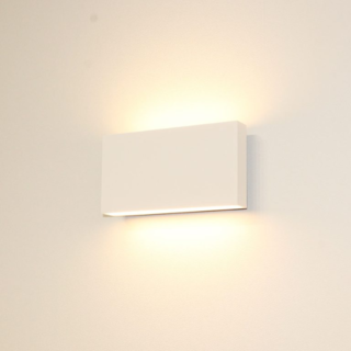 Wandlamp Box 2-lichts wit