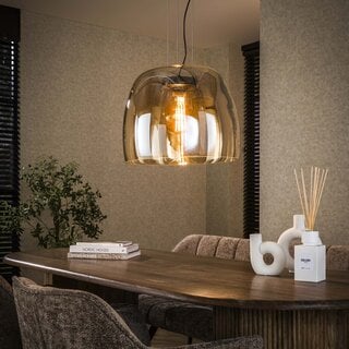 Hanglamp Dash XL 1-lichts amber