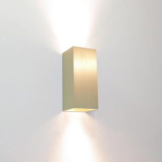 Wandlamp Dante 2-lichts mat goud